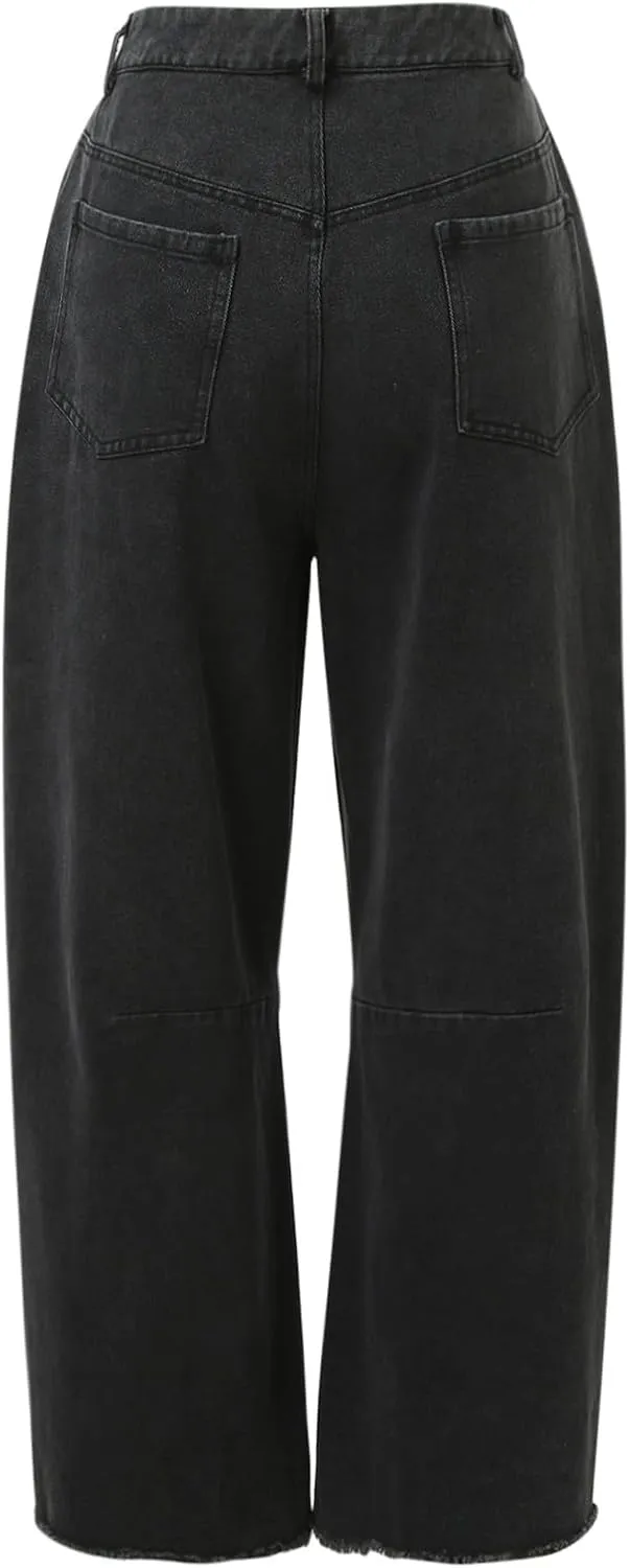 Baggy Jeans for Women Y2K High Street Boyfriend Pants Vintage Low Rise Jeans Aesthetic Clothing Hiphop Streetwear