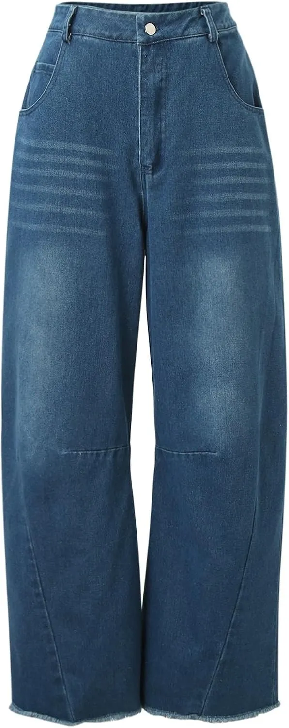 Baggy Jeans for Women Y2K High Street Boyfriend Pants Vintage Low Rise Jeans Aesthetic Clothing Hiphop Streetwear