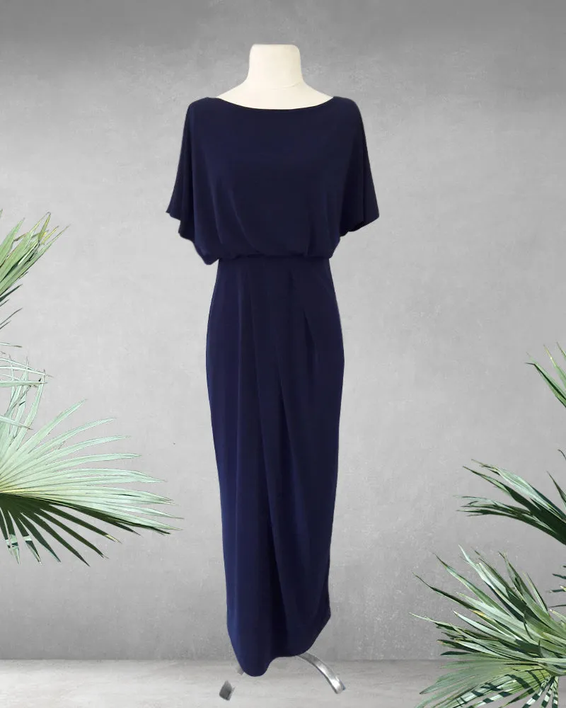 Celeste Dolman Sleeve Jersey Maxi Dress