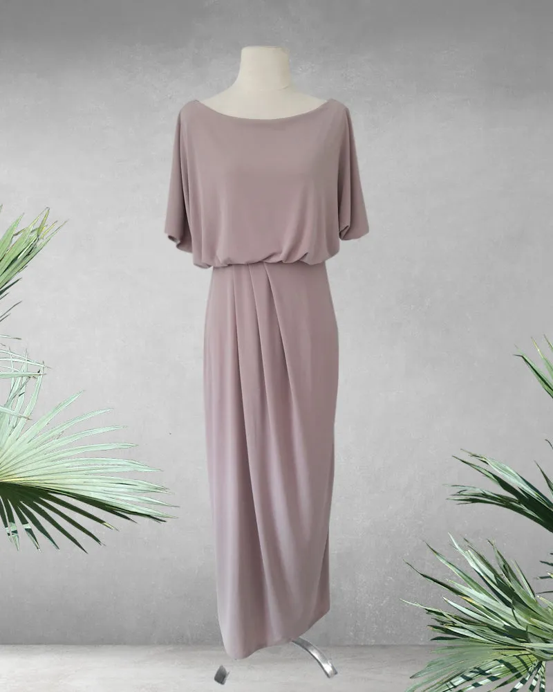 Celeste Dolman Sleeve Jersey Maxi Dress