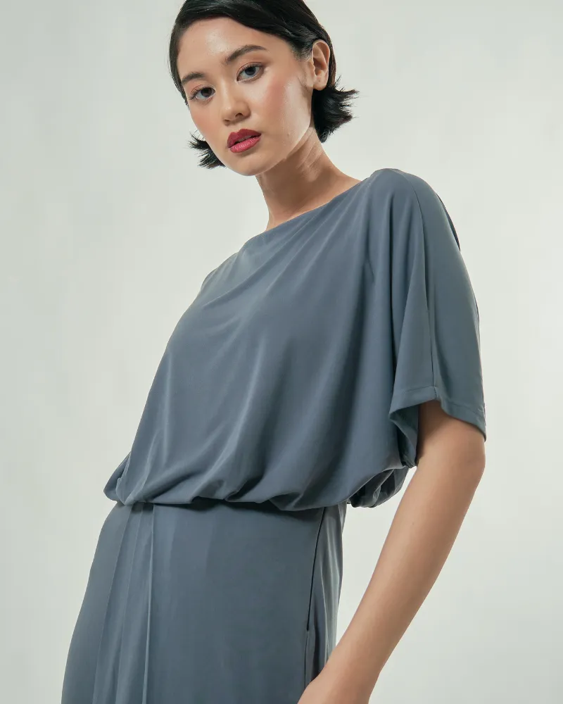 Celeste Dolman Sleeve Jersey Maxi Dress