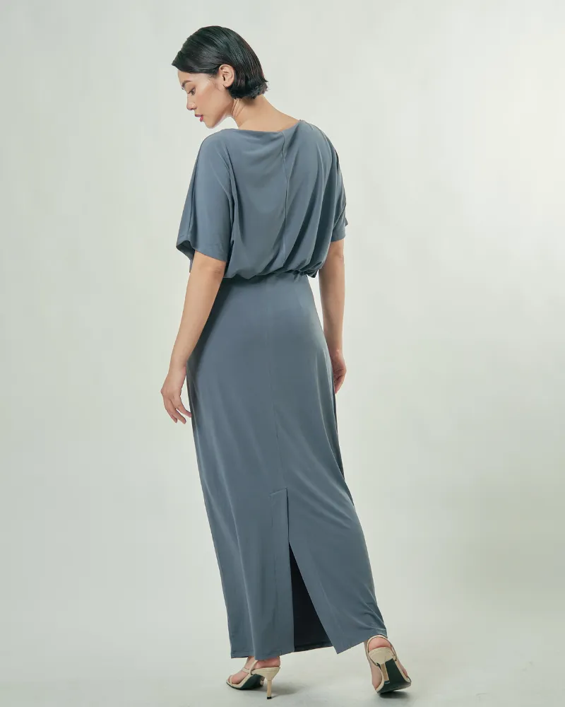 Celeste Dolman Sleeve Jersey Maxi Dress