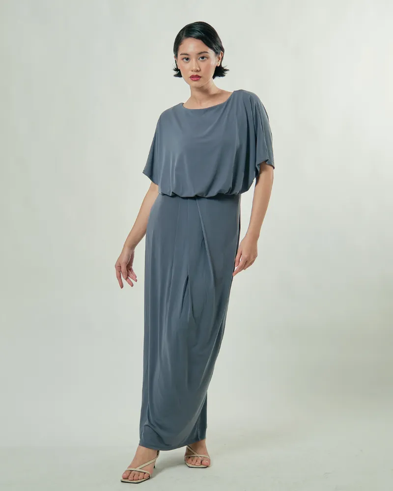 Celeste Dolman Sleeve Jersey Maxi Dress