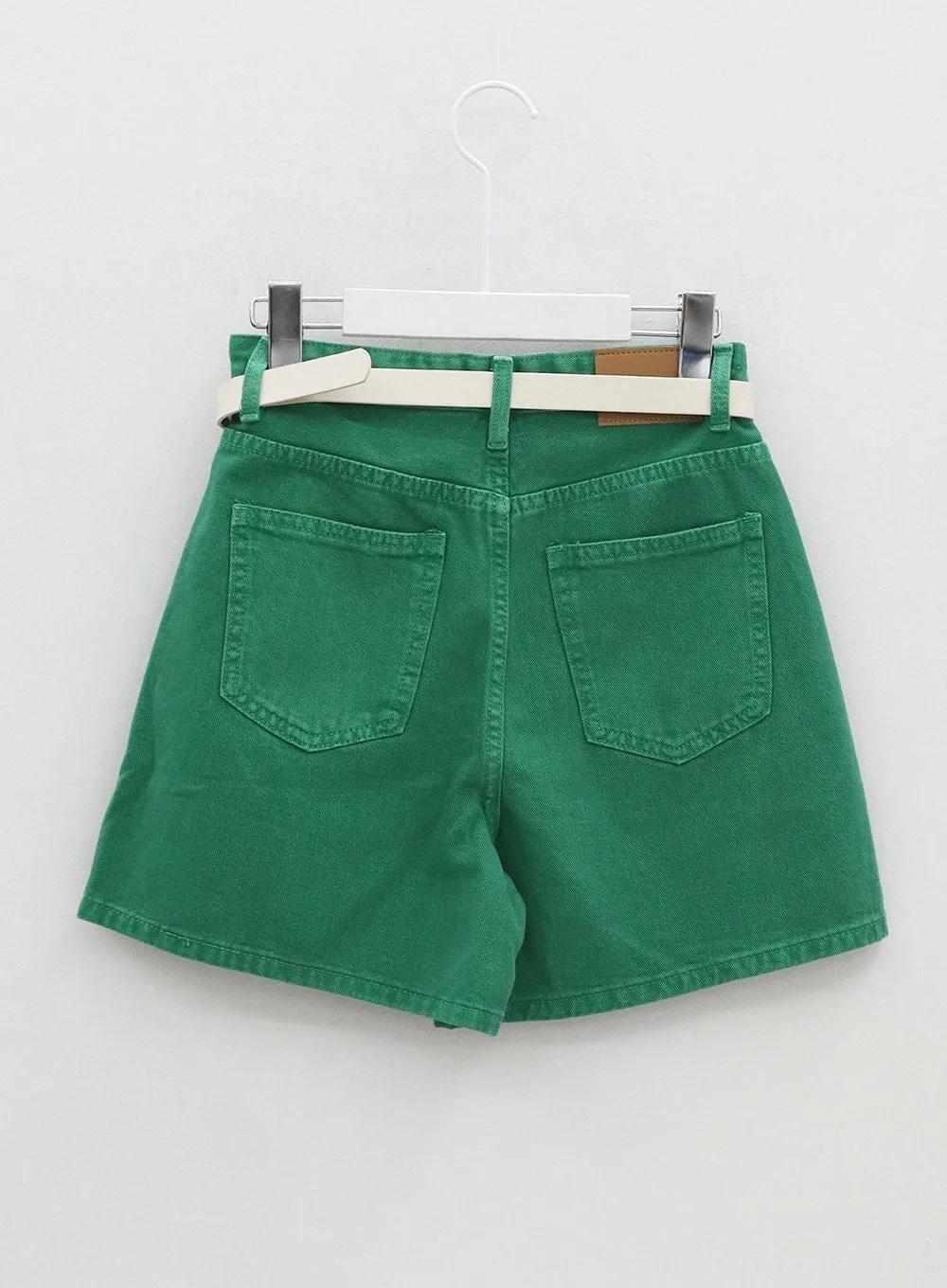Color Wide Cotton Shorts OA303