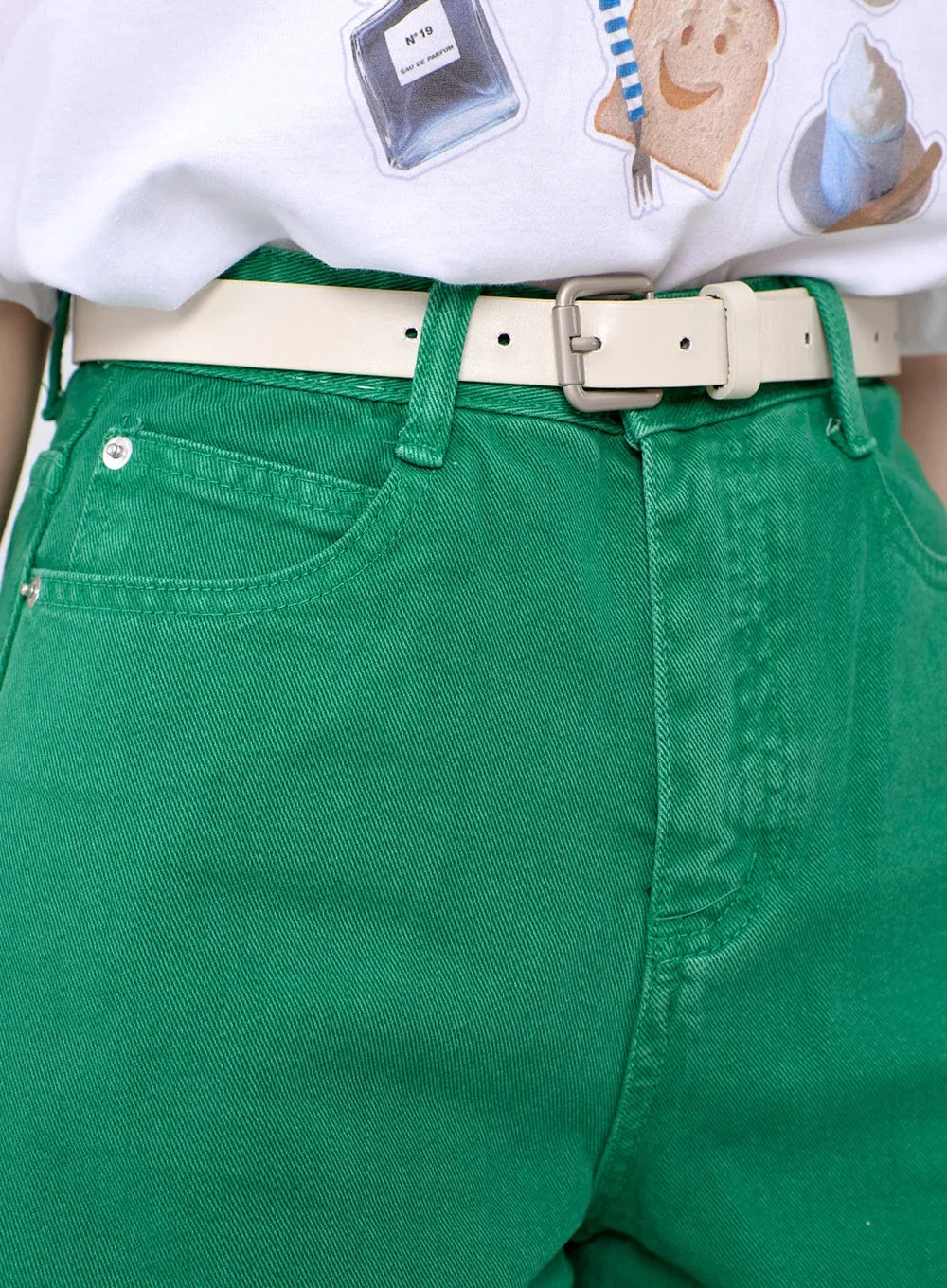 Color Wide Cotton Shorts OA303