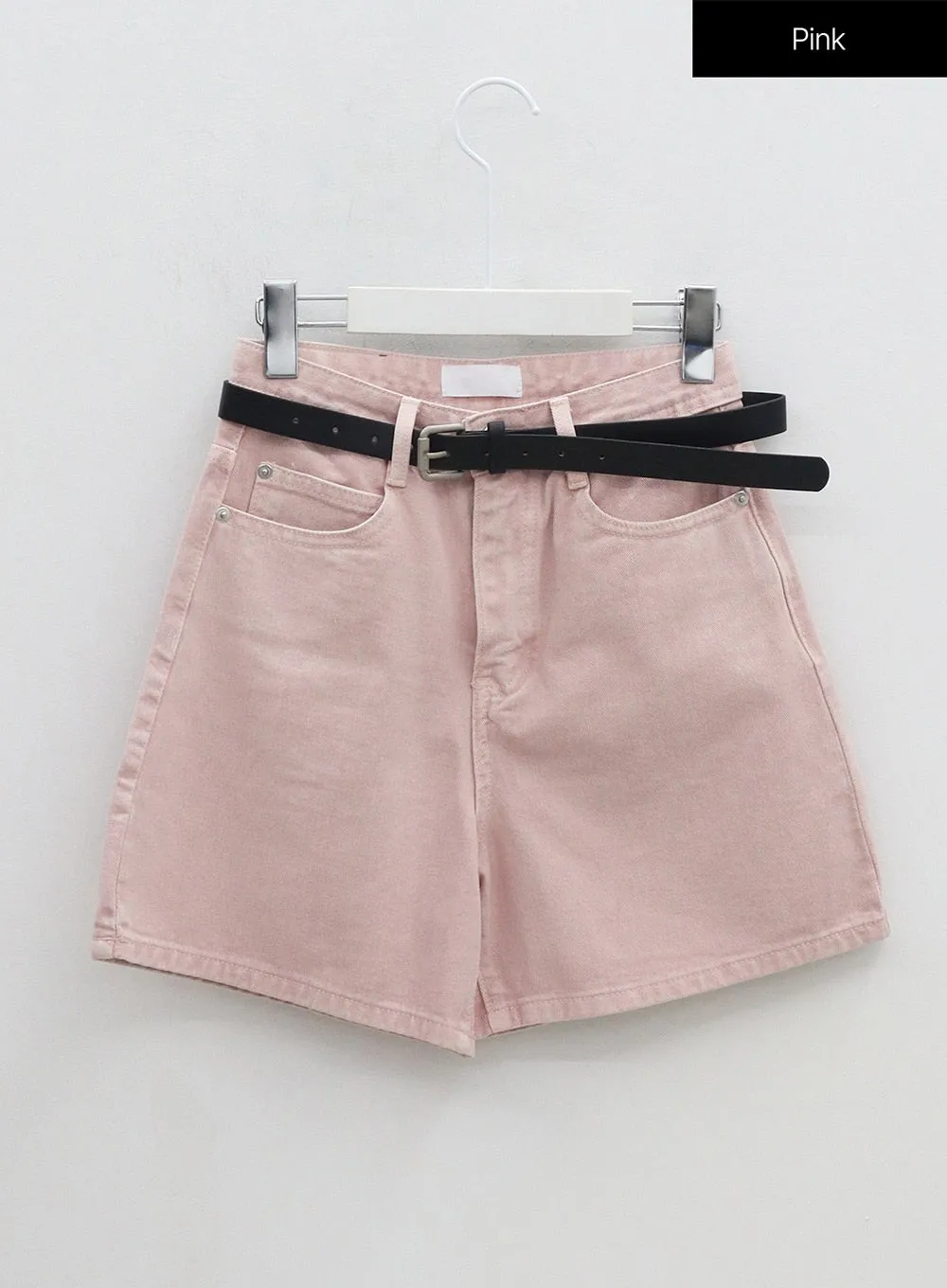 Color Wide Cotton Shorts OA303