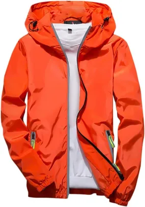 DuDubaby Mens Autumn Casual Camouflage Printing Plus Size Hoodie Two-Sided Wear Thin Coat