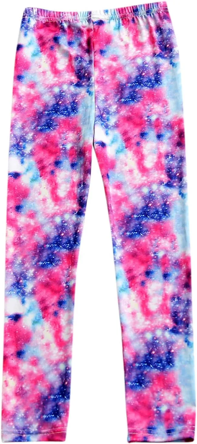 Girls' Leggings Kids High Waist Stretch Athletic Dance Yoga Pants Toddler Workout Active Leggings Fashion Streetwear