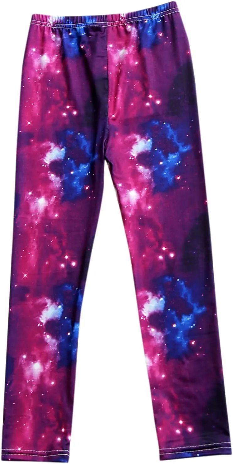 Girls' Leggings Kids High Waist Stretch Athletic Dance Yoga Pants Toddler Workout Active Leggings Fashion Streetwear