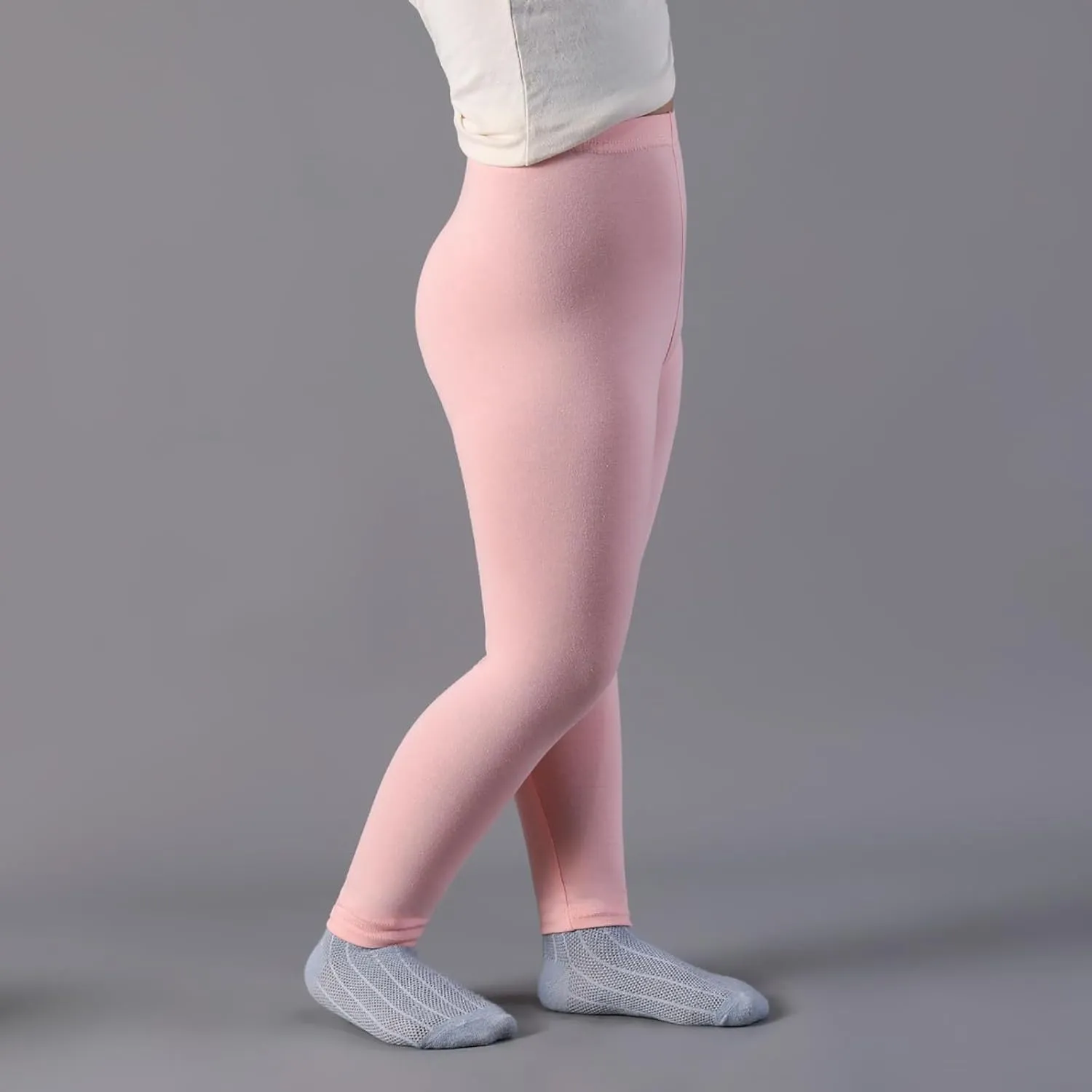 Girls Leggings Winter Warm Pants Toddler Stretch High Waisted Leggings Kids Dance Yoga Tights