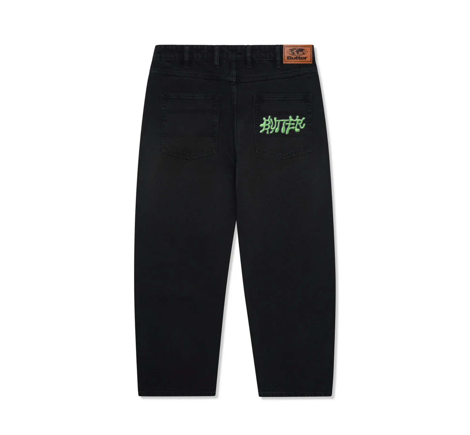 Ink Denim Jeans - Worn Black
