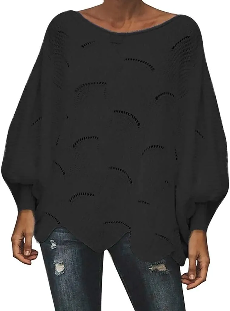 Winter Sweaters for Women Long Sleeve Chunky Cable Knit Sweater Warm Comfy Soft Loose Fit Fashion Outfits Pullover